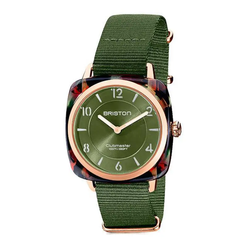 Clubmaster CHIC HM RG 36 GREEN TORTOISE acetate Olive sunray