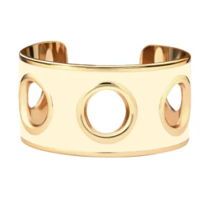 MANCHETTE PERFOREE 3 DORE EMAIL SABLE