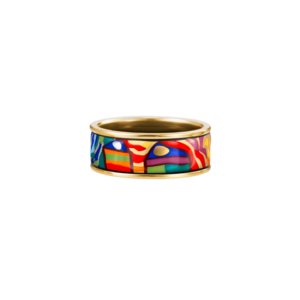 BAGUE MISS HUNDERTWASSER
