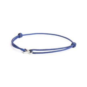 BRACELET NYLON INFINITY ACIER