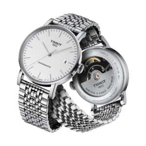 Tissot Fond Blanc Bracelet Acier Auto