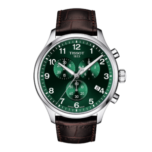 Tissot Chrono XL Fond Vert Acier