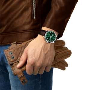 Tissot Chrono XL Fond Vert Acier