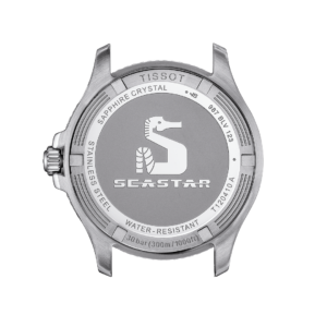 Tissot Seastar Quartz Fond Noir Tout Acier