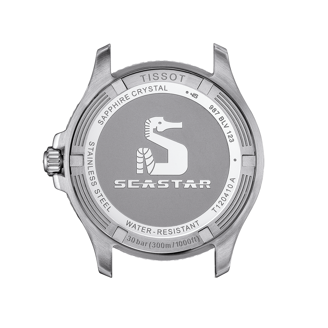 Tissot Seastar Quartz Noir Acier