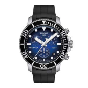 Tissot Seastar Chrono Fond Bleu Acier