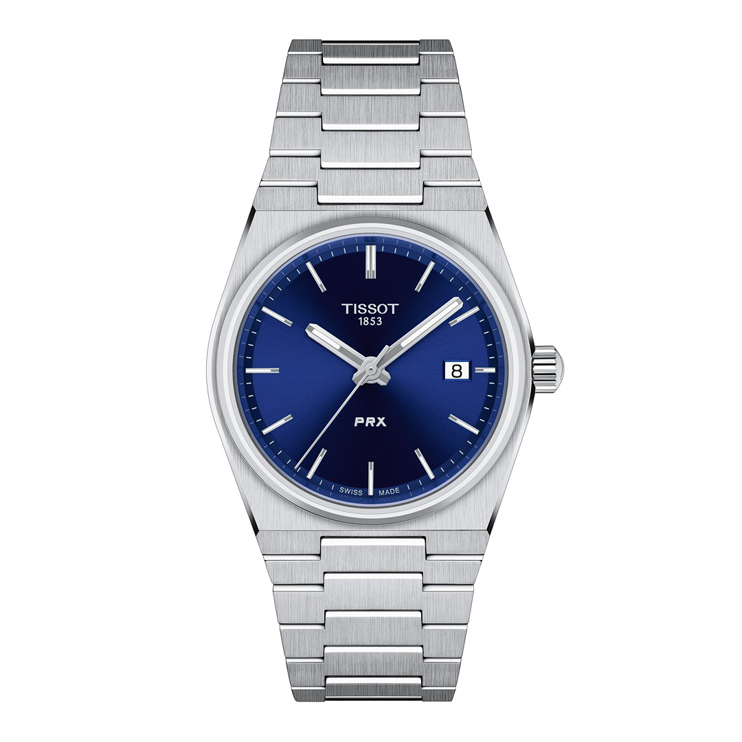 Tissot PRX Small LR Fond Bleu Quartz Bracelet