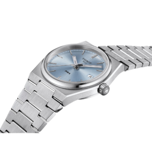 Tissot PRX Junior Tout Acier Fond Bleu