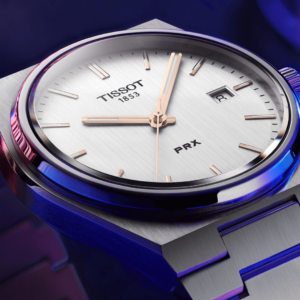 Tissot 1853 PRX Fond Blanc Tout Acier