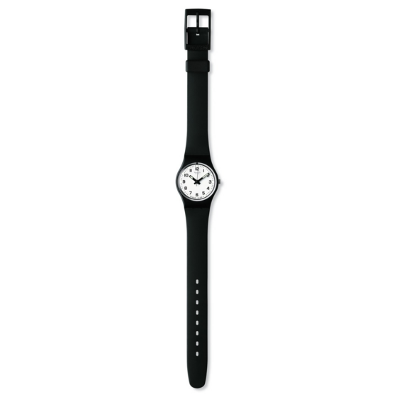 D. SOMETHING NEW BRACELET PLAST. NOIR CAD BLANC